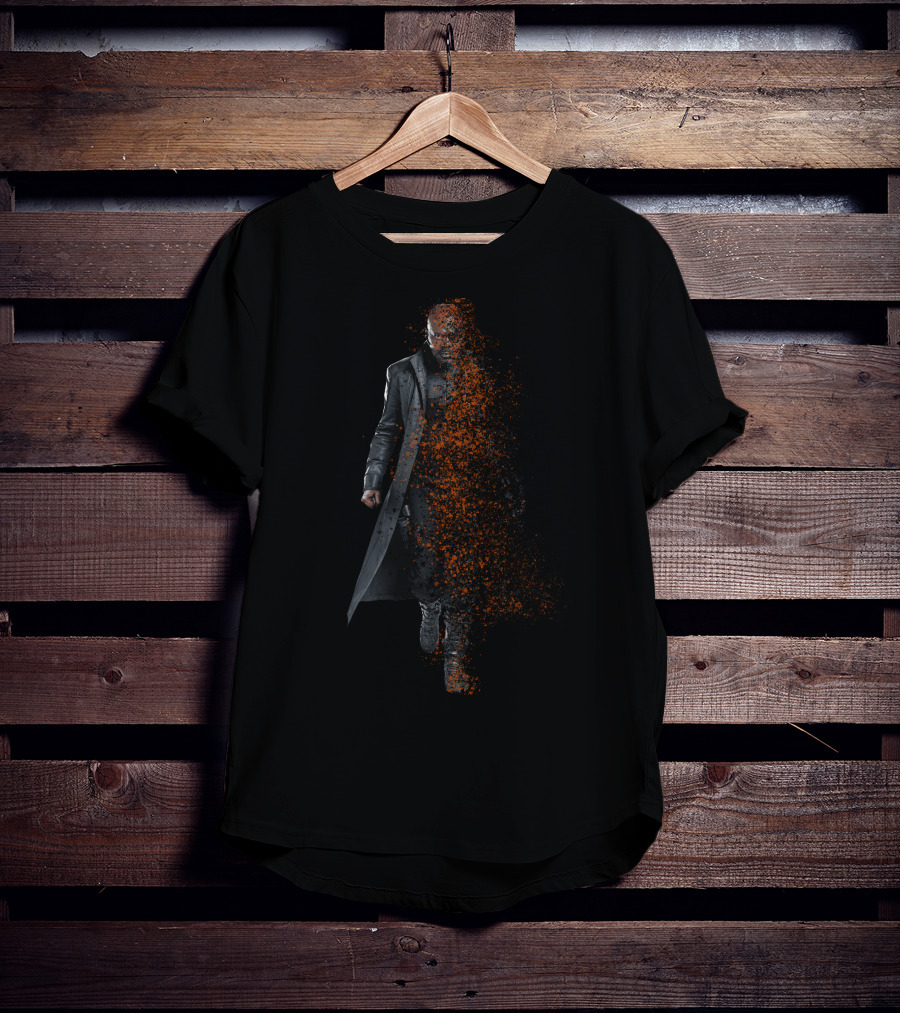 Marvel Nick Fury Infinity Dust Effect T-Shirt