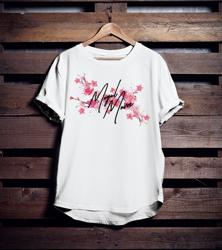 Ludwig Merch Moyai Moai Floral T-Shirt