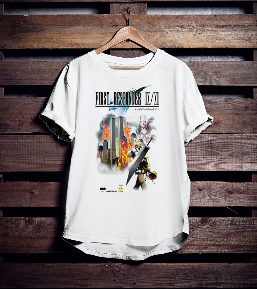First Responder IX XI Real Heroes 9/11 T-Shirt