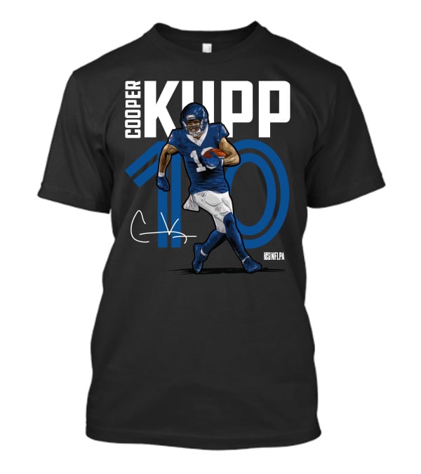 COOPER KUPP 10 NFLPA Football Player T-Shirt
