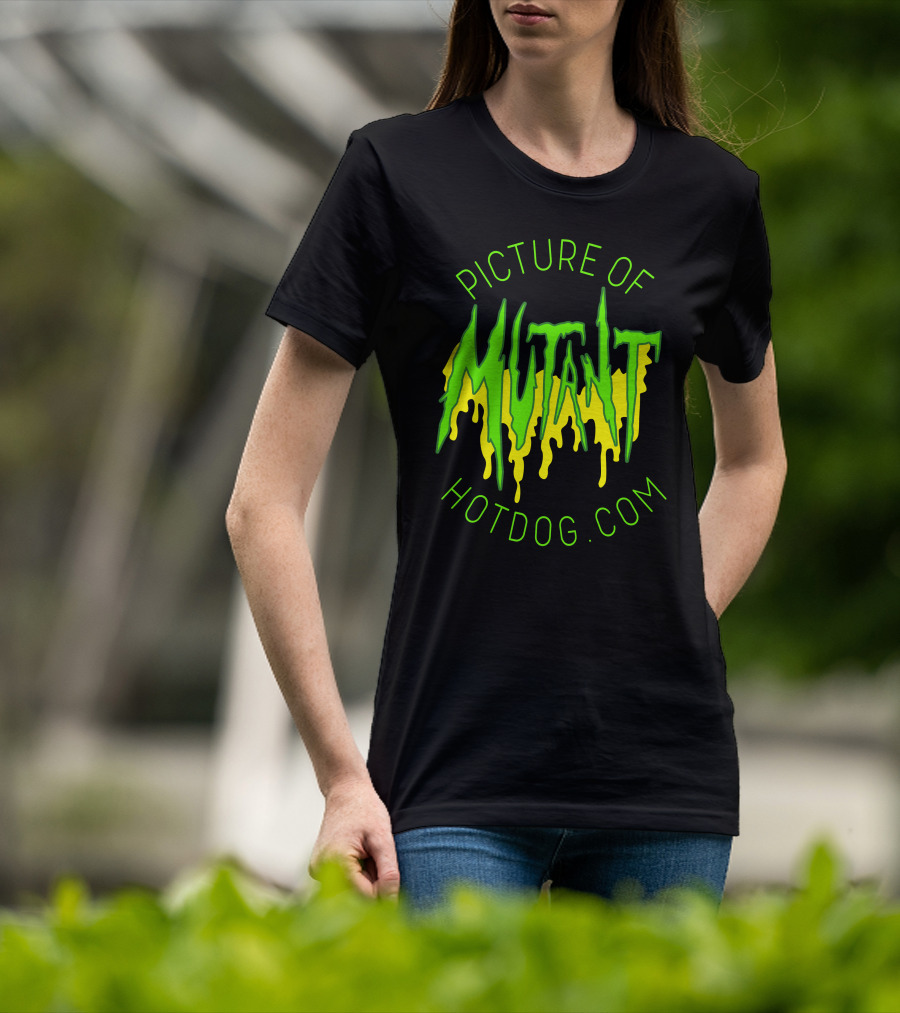 Picture Of Mutant Hotdog.com T-Shirt