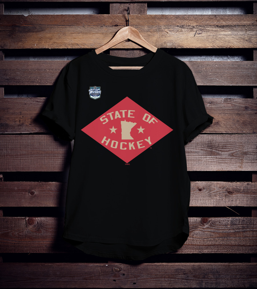 State Of Hockey Minnesota Wild Winter Classic NHL T-Shirt