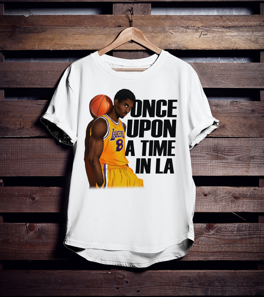 Once Upon A Time In LA Lakers 8 T-Shirt