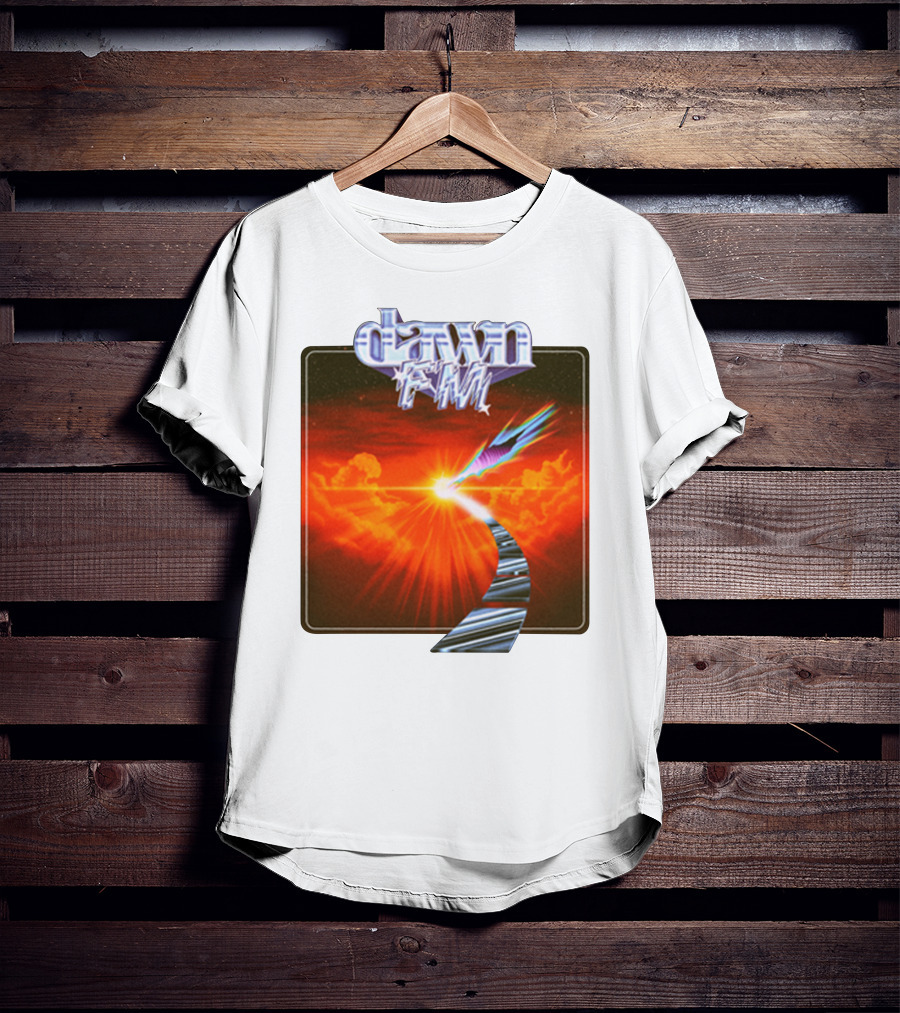 Dawn FM Album Cover Retro Sunset Pathway T-Shirt