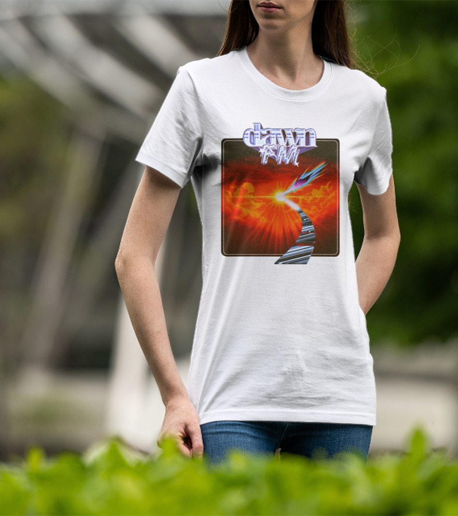 Dawn FM Album Cover Retro Sunset Pathway T-Shirt