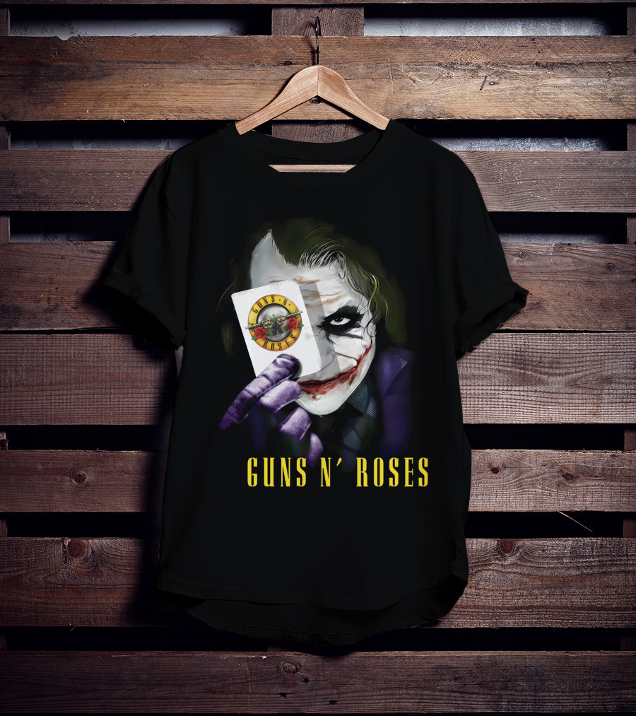 Guns N' Roses Joker Playing Card T-Shirt