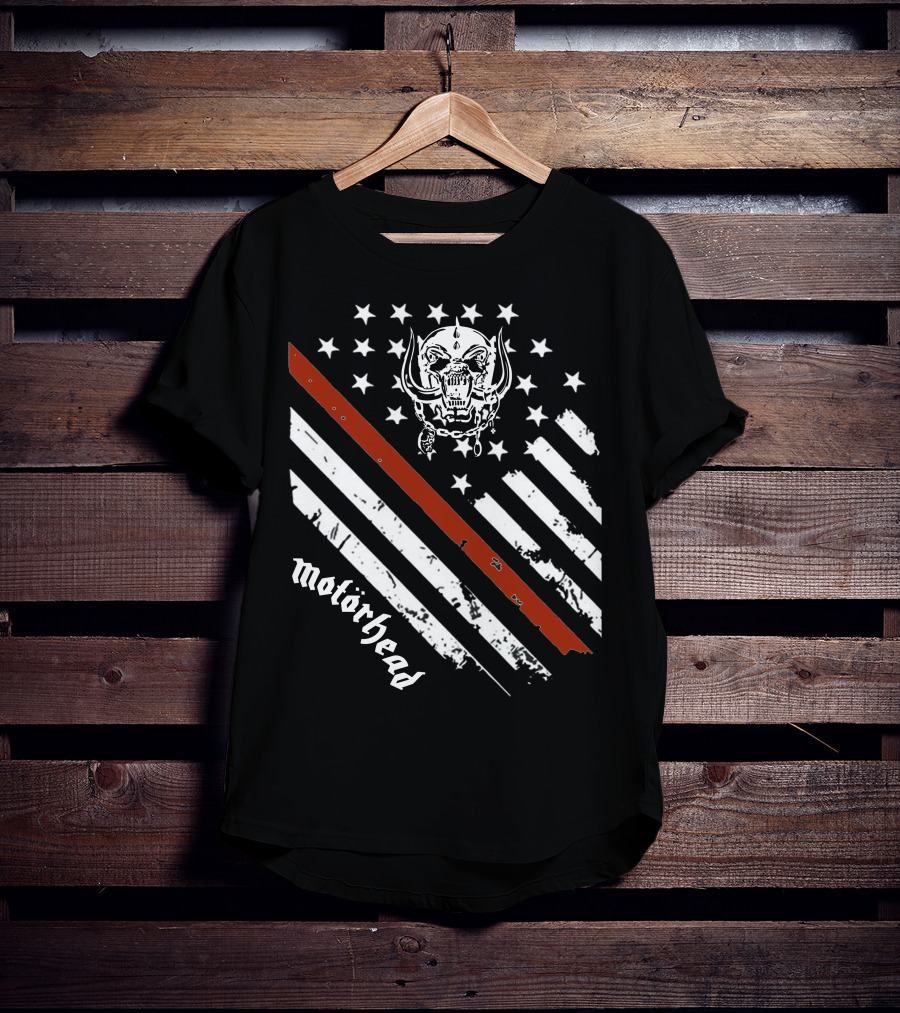 Motorhead Warpig Stars And Stripes T-Shirt