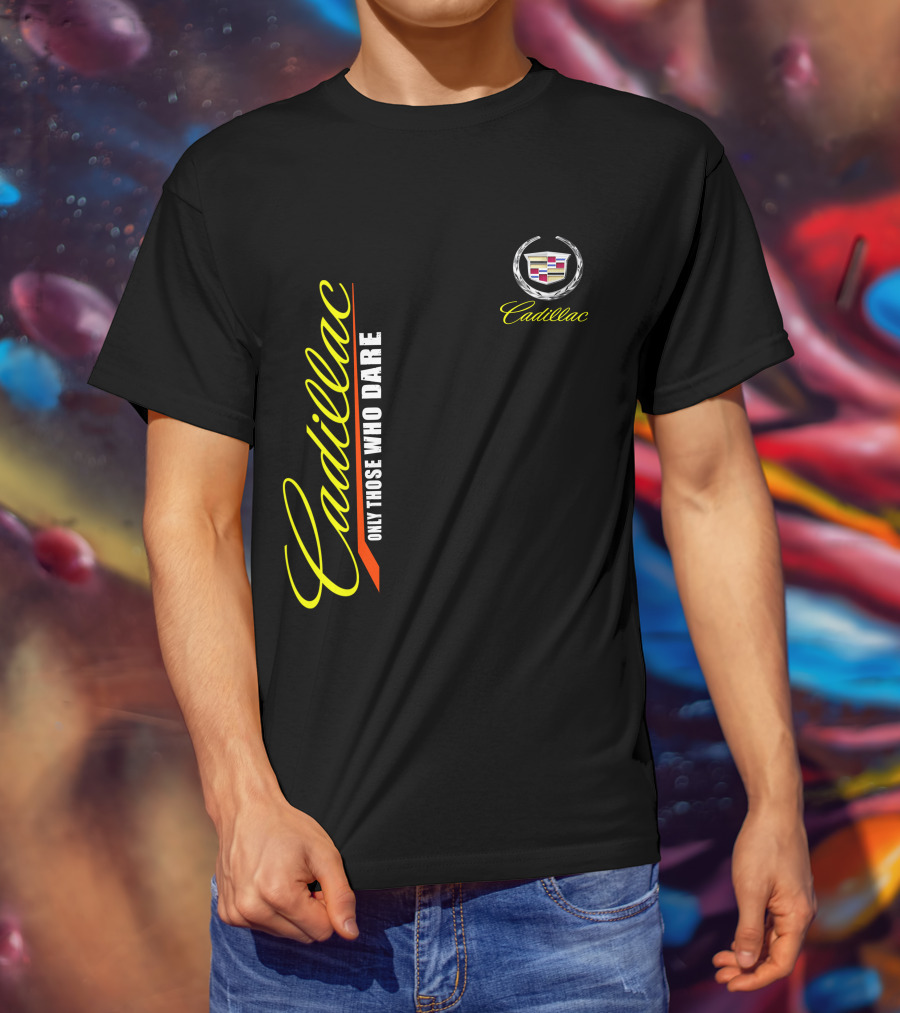 Cadillac Only Those Who Dare Logo T-Shirt