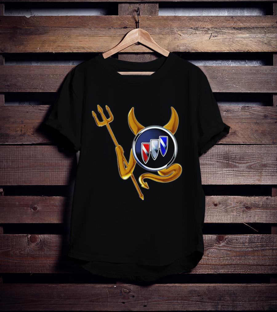 Buick Devil Horns Emblem Trident T-Shirt