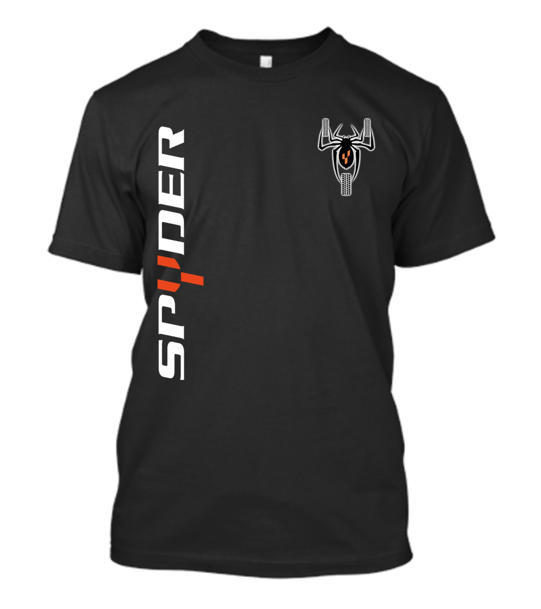 Spyder Logo With Stylized Spider T-Shirt