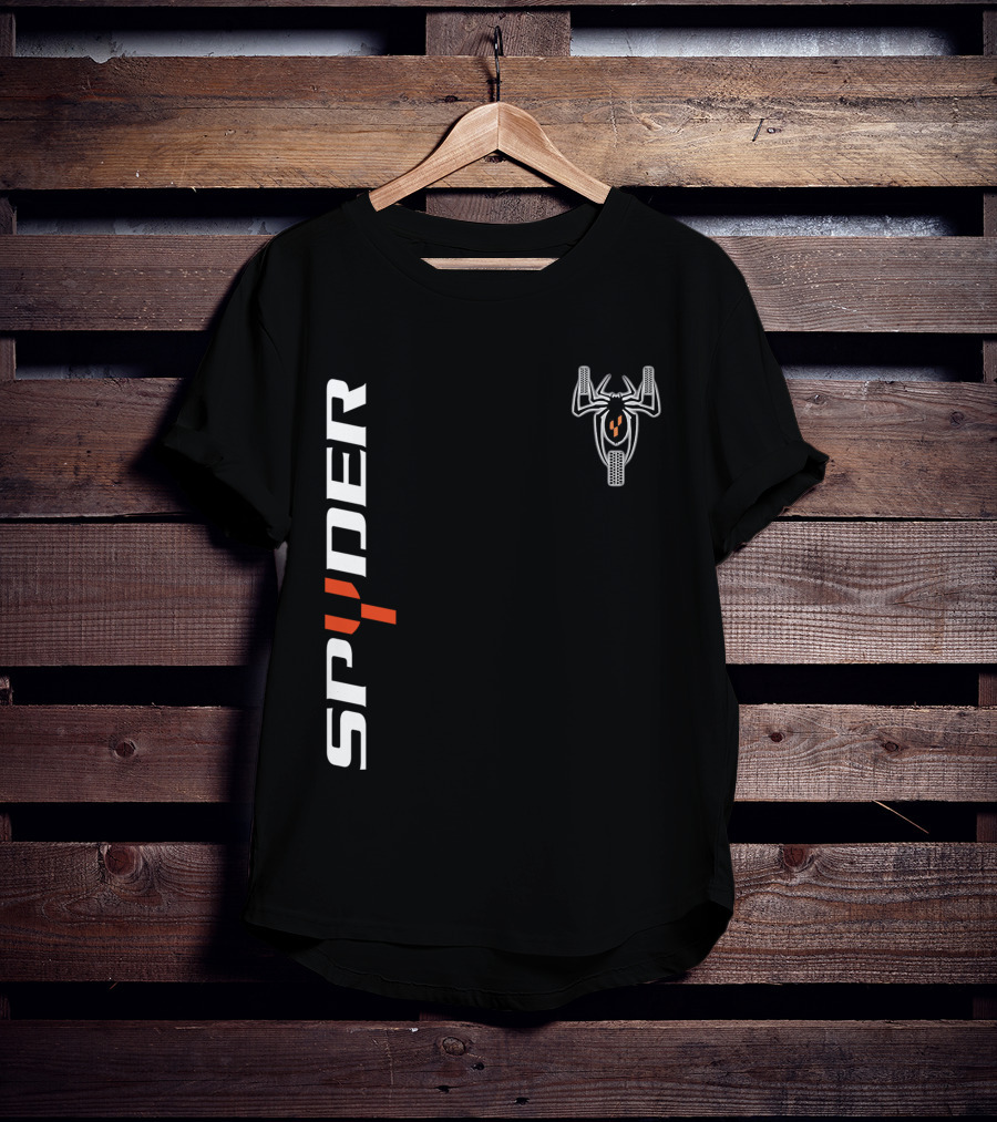 Spyder Logo With Stylized Spider T-Shirt