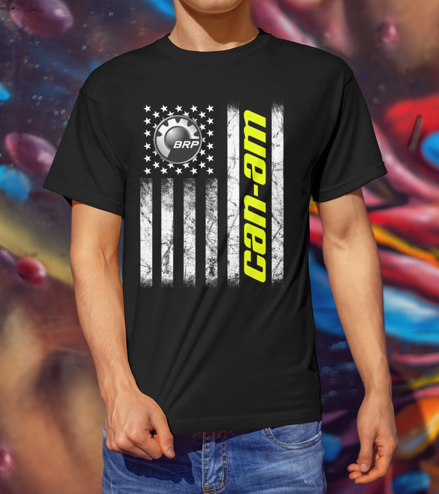 BRP Can-Am Flag T-Shirt