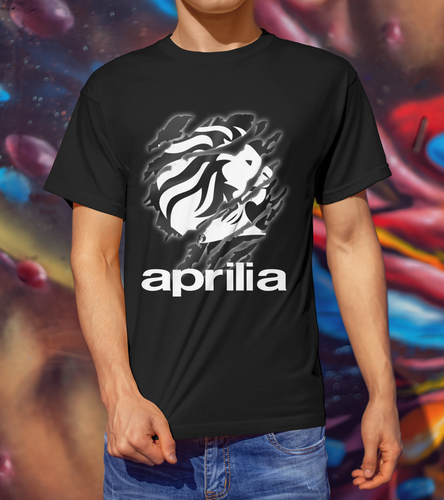 Aprilia 07 Lion Scratch T-Shirt