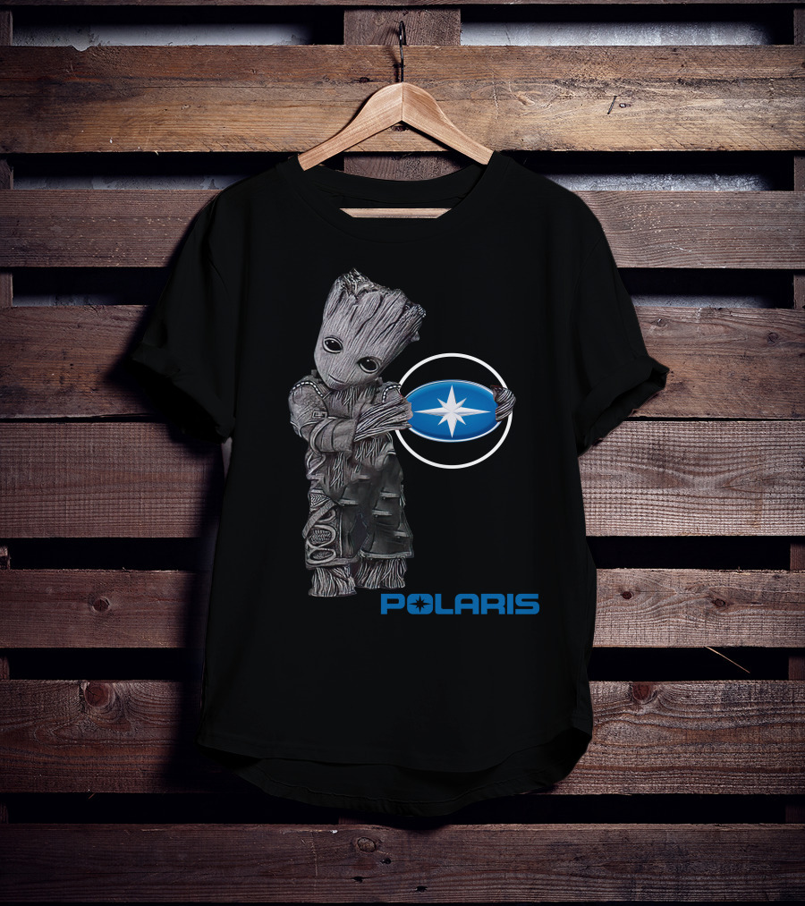 Polaris Cute Character Holding T-Shirt