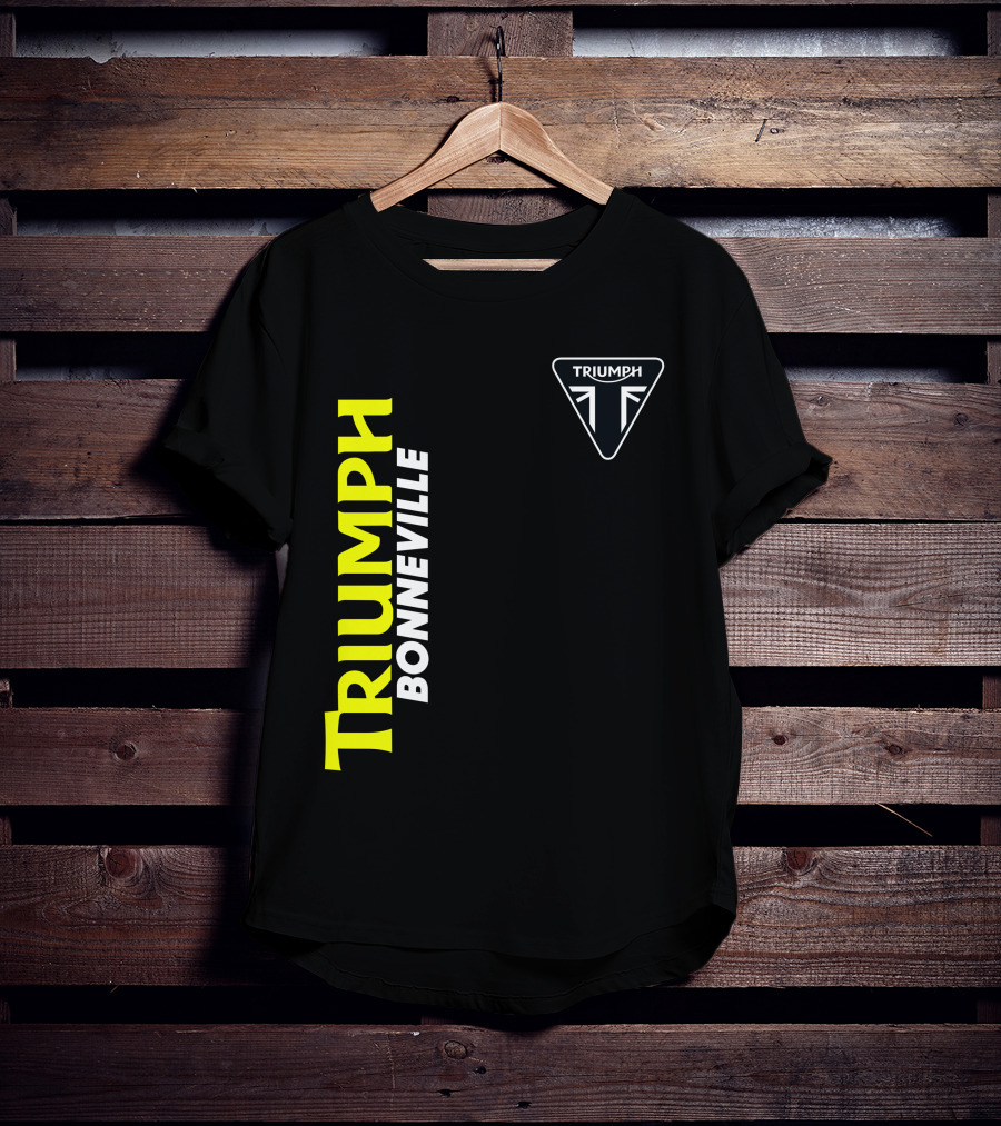 Triumph Bonneville Logo Triumph Triangular T-Shirt