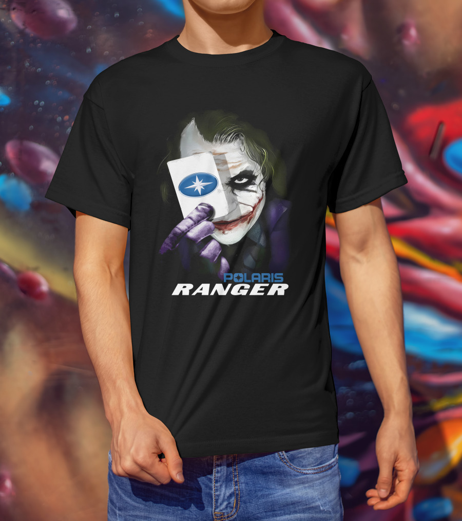 Polaris Ranger Joker Card Face T-Shirt