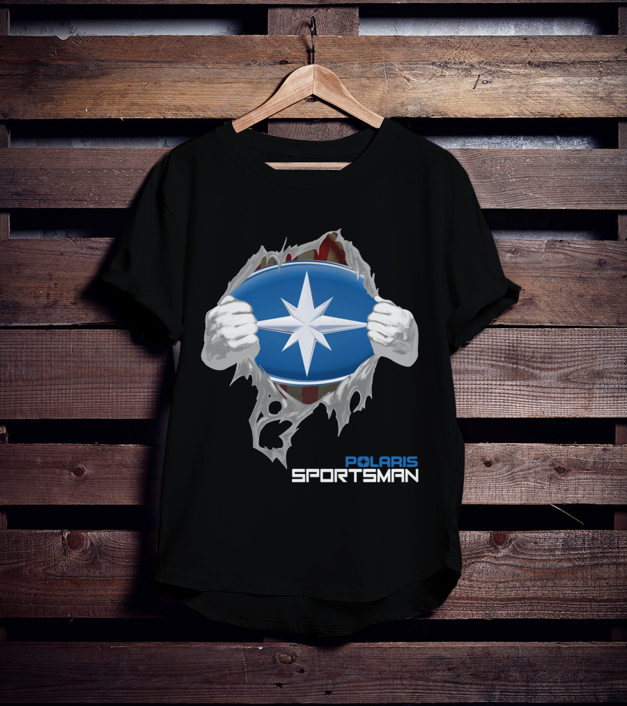 Polaris Sportsman Star Emblem Exposed T-Shirt