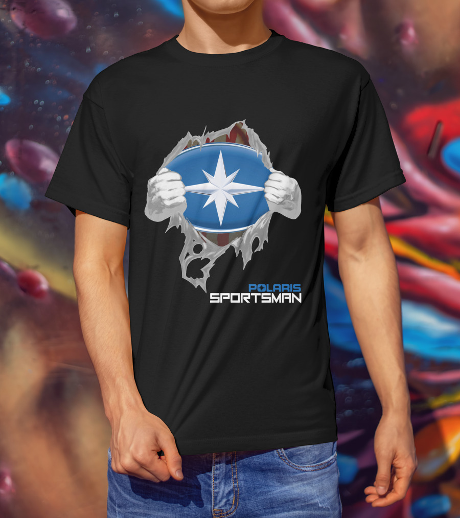 Polaris Sportsman Star Emblem Exposed T-Shirt