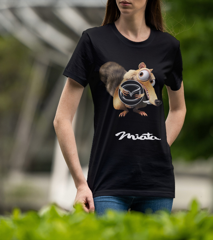 Scrat Hugging Mazda Miata T-Shirt
