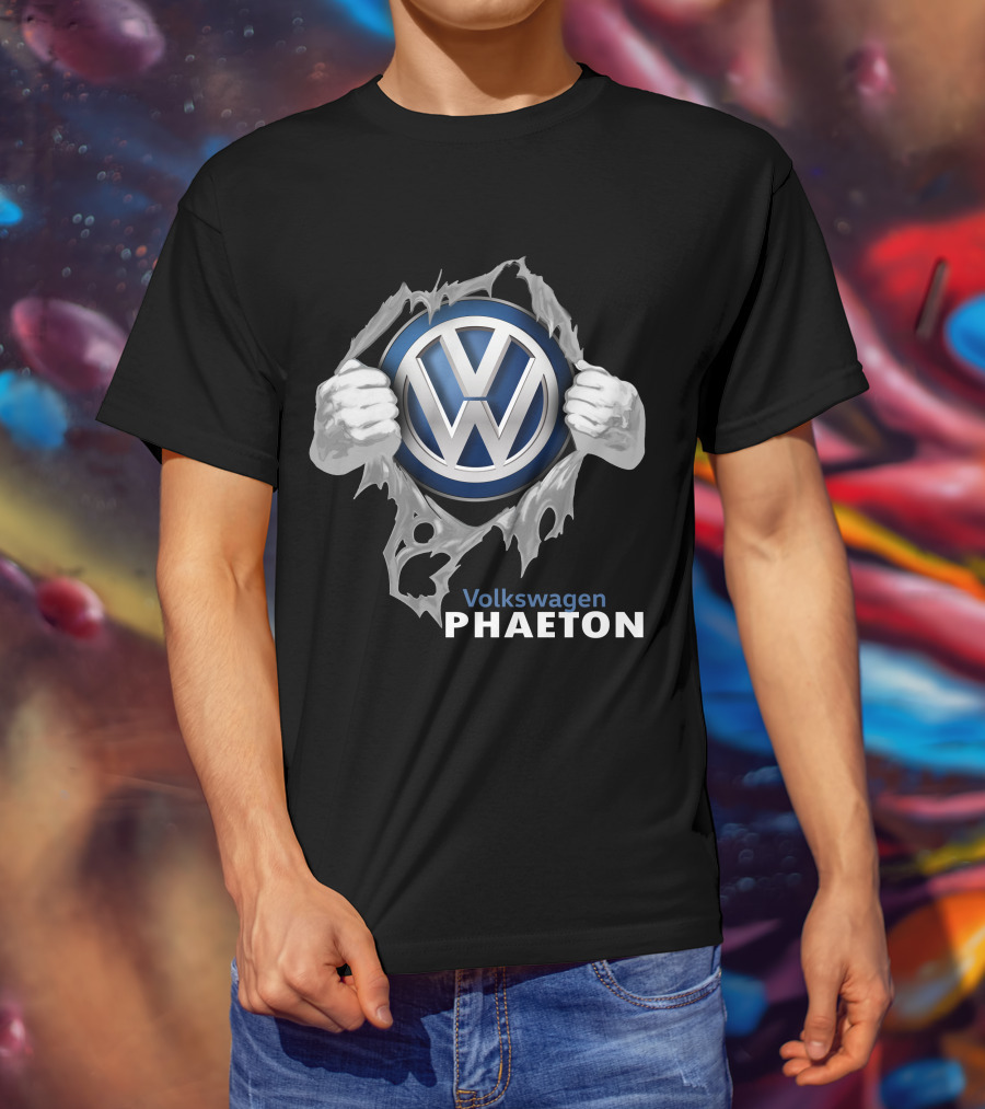 Volkswagen Phaeton 08 Logo Tear T-Shirt
