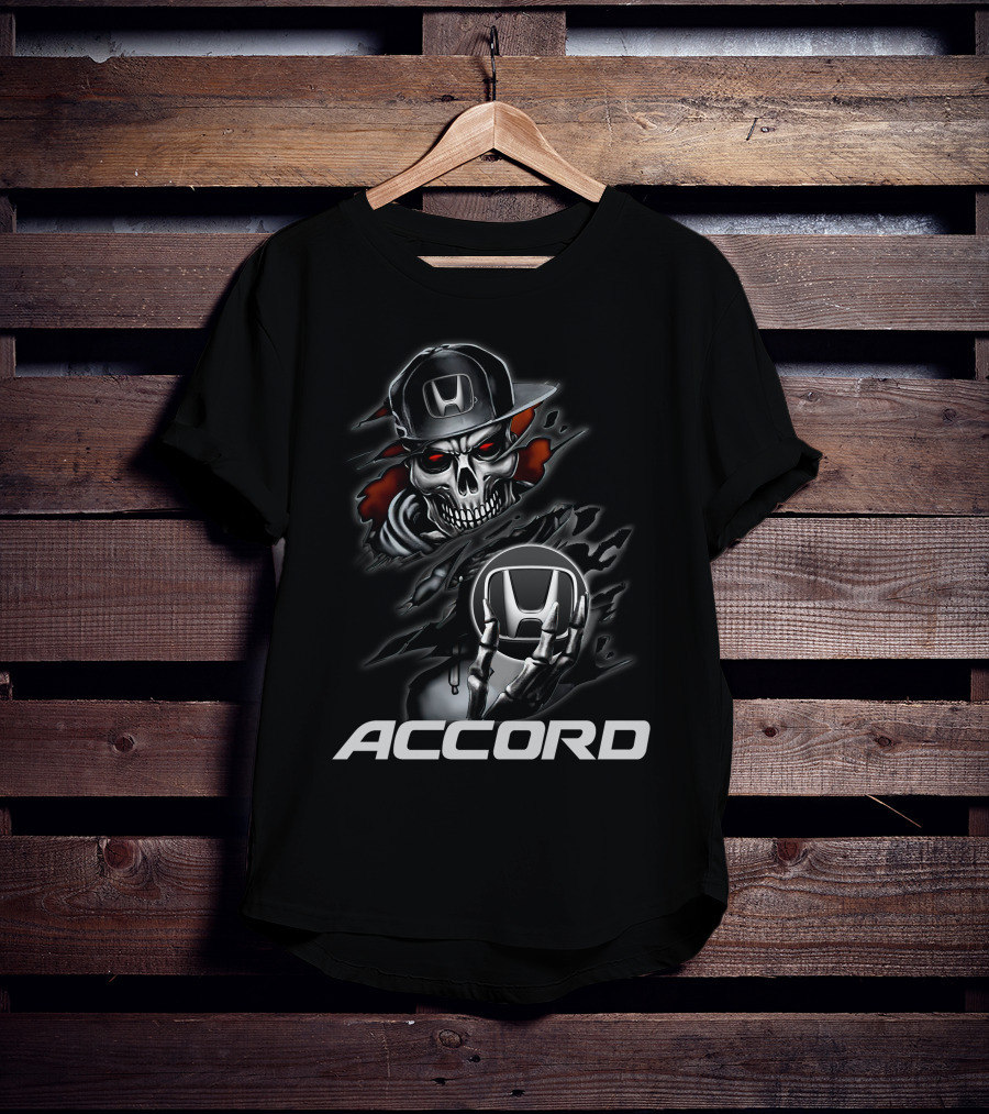 Honda Accord Skull T-Shirt