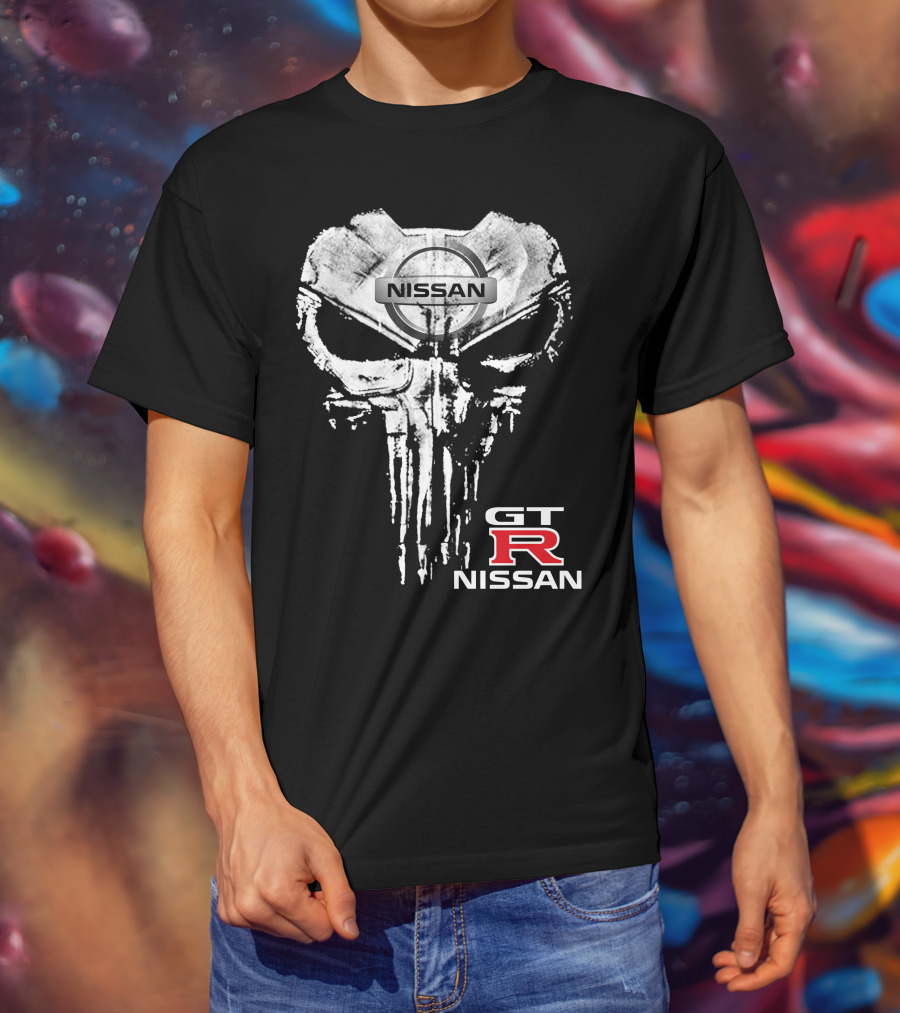 Nissan Gt-R Skull T-Shirt