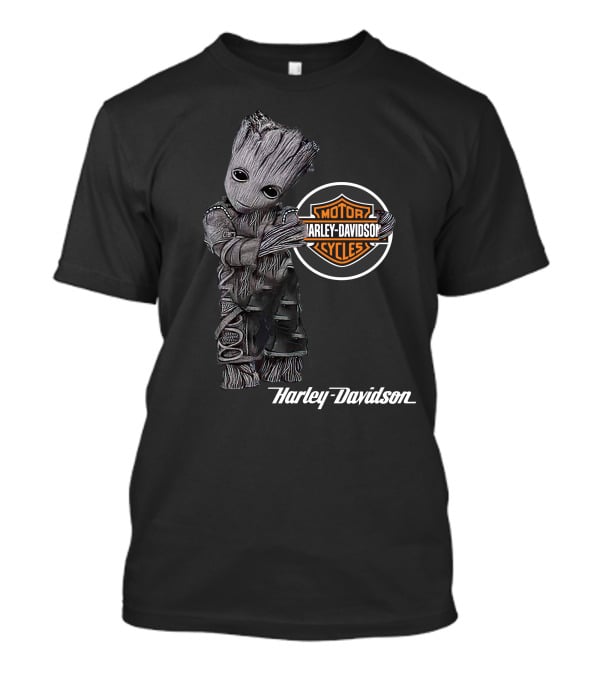 Harley Groot Motorcycles Harley Davidson Cycles T-Shirt