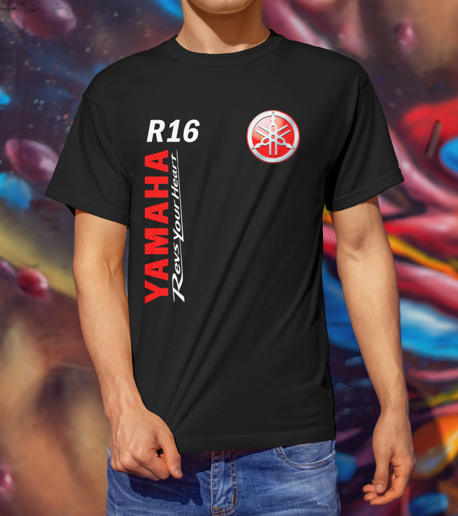 Yamaha R16 Revs Your Heart T-Shirt
