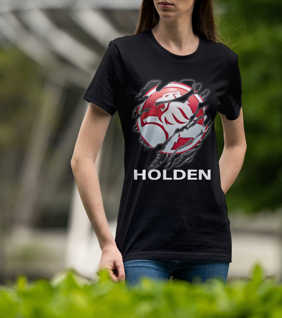 Holden Lion Logo With Claw Marks T-Shirt