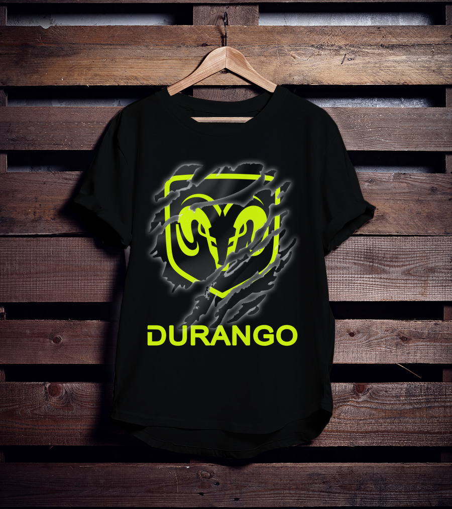 Dodge Durango 02 Ram Logo Claw Marks T-Shirt