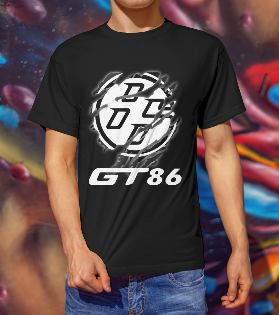 Gt86 07 Toyota Racing Logo Claw Mark T-Shirt