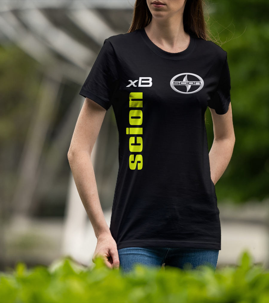 Scion Xb Logo Vertical And Horizontal T-Shirt