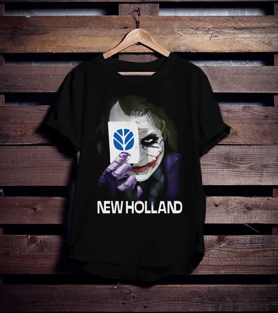 New Holland Joker Card Face T-Shirt