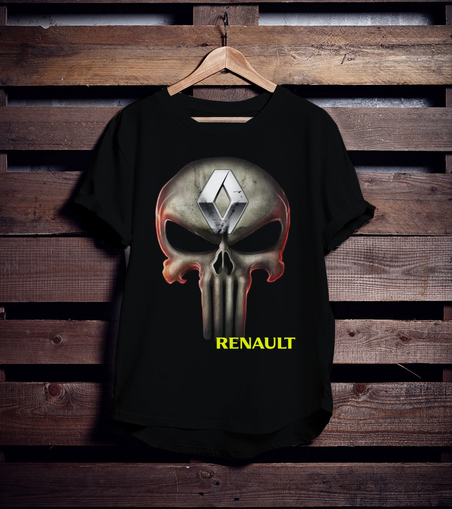 Renault Punisher Skull T-Shirt