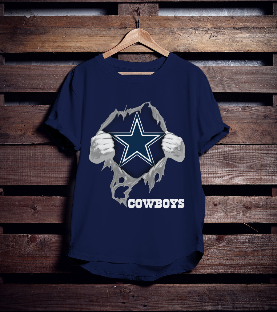 Cowboys 07 Star Logo Burst T-Shirt