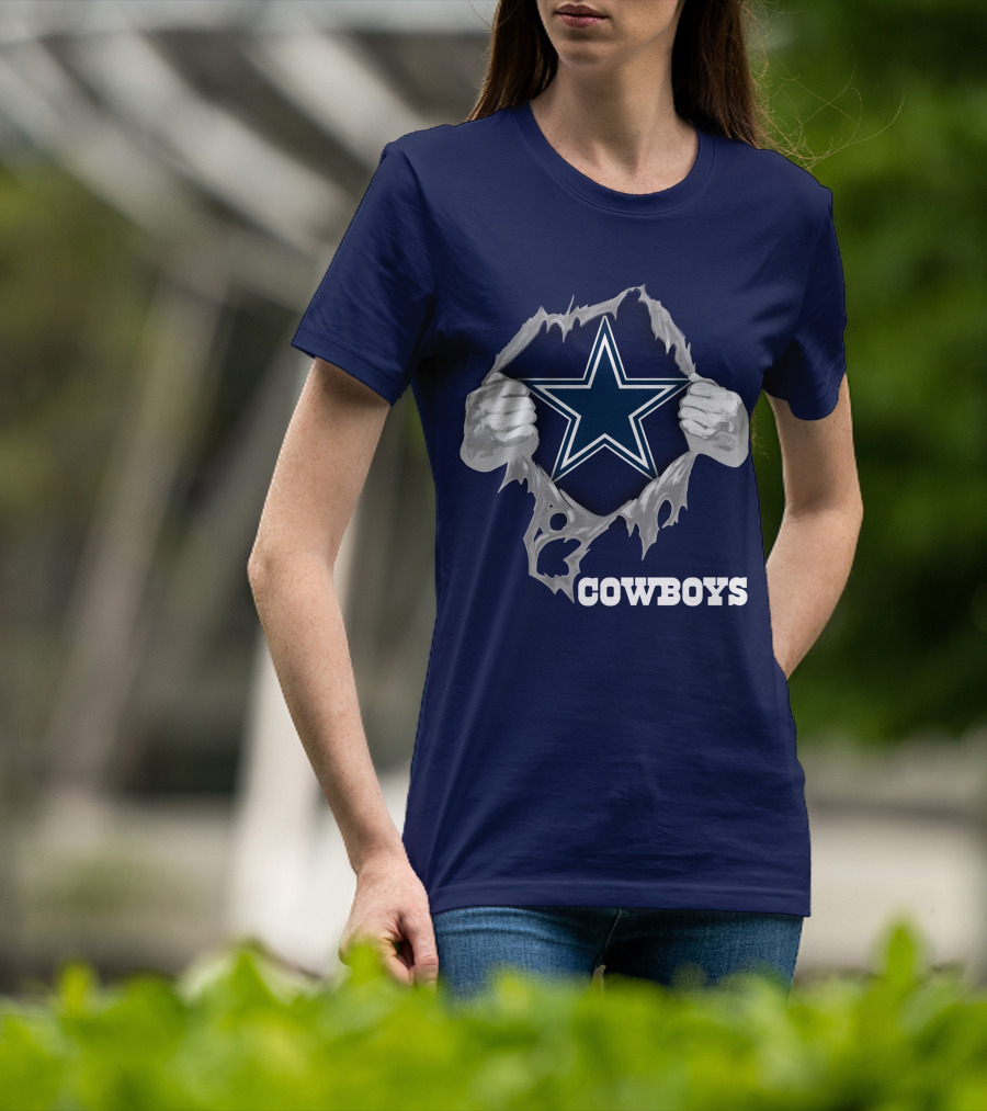 Cowboys 07 Star Logo Burst T-Shirt