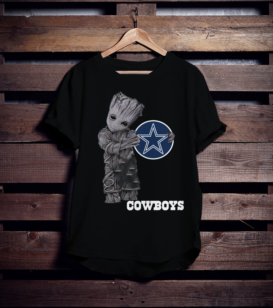 Cowboys Groot Holding Dallas Star T-Shirt