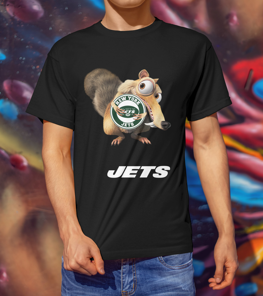 New York Jets Scrat Crossover T-Shirt