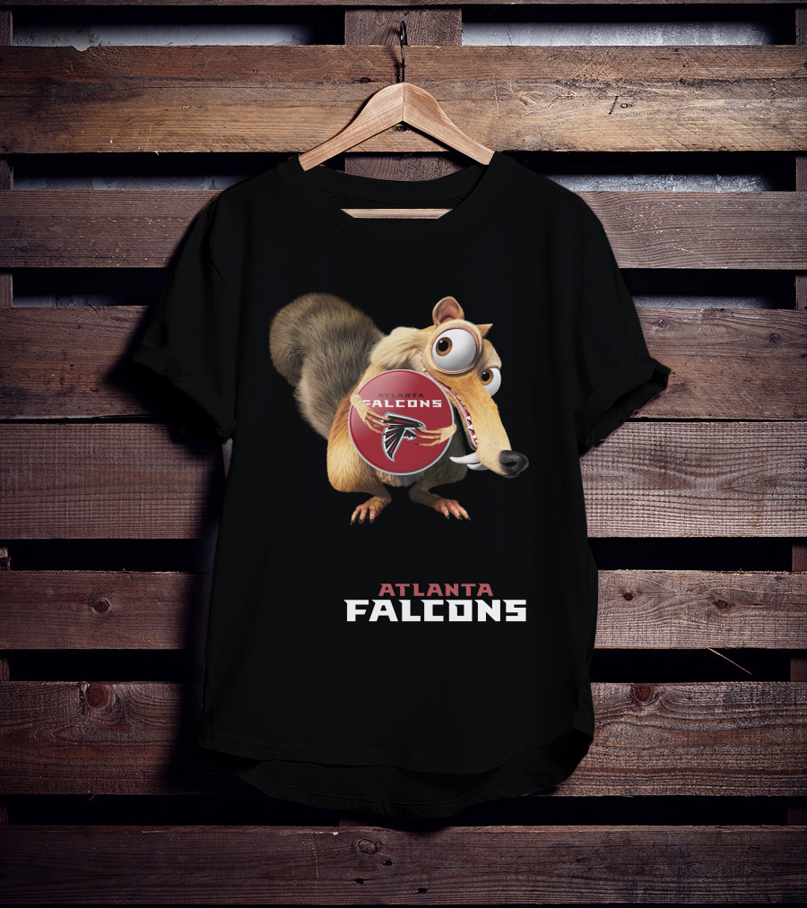 Atlanta Falcons Ice Age Crossover Scrat T-Shirt