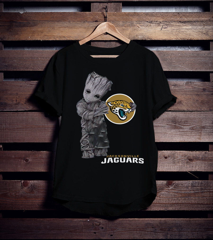 Jacksonville Jaguars Groot Collaboration T-Shirt