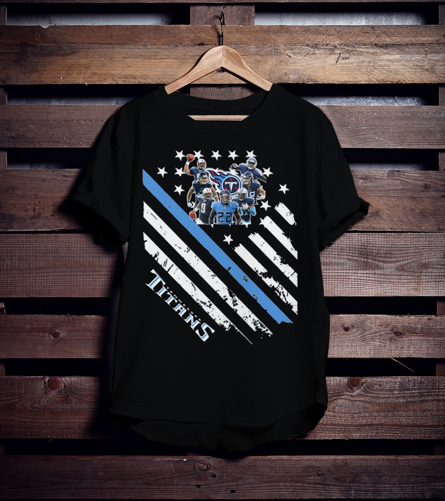 Titans 06 Nfl Team Stars And Stripes T-Shirt