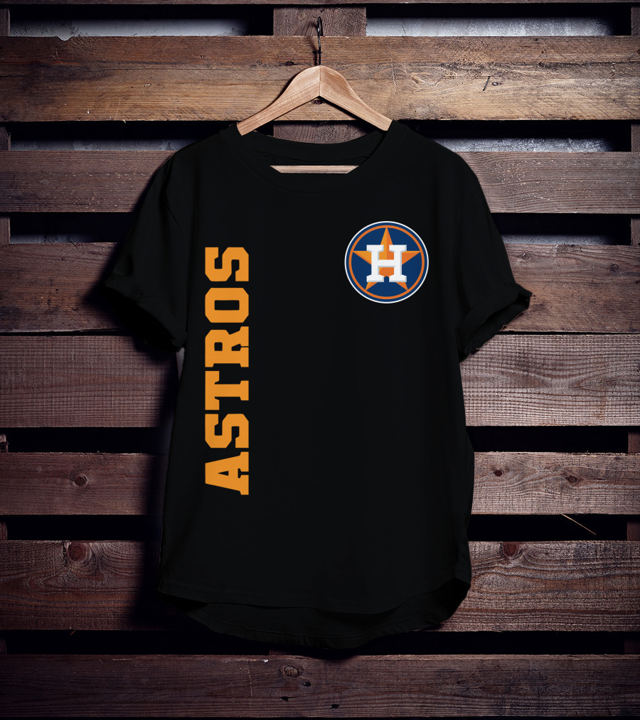 Astros Houston Logo Vertical T-Shirt