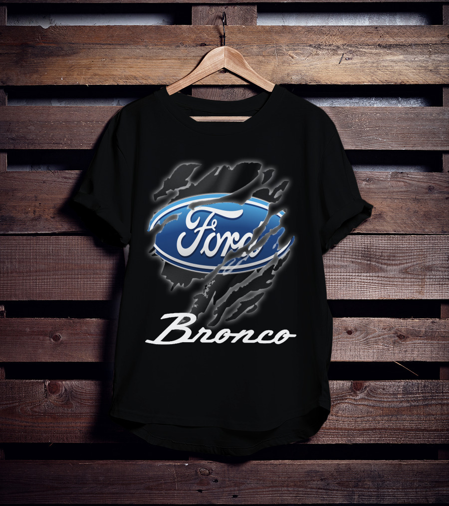 Ford Bronco Claw Mark Logo T-Shirt