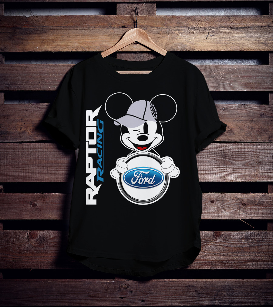 Raptor Racing Ford Mickey Mouse T-Shirt