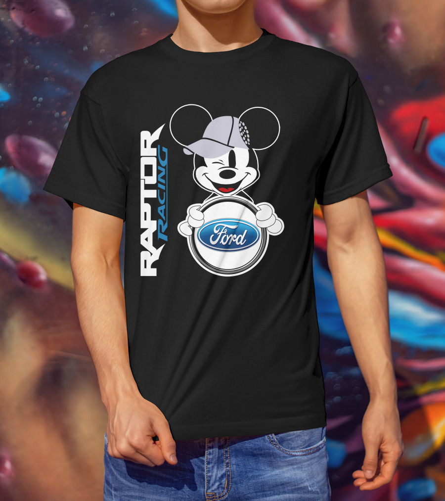 Raptor Racing Ford Mickey Mouse T-Shirt