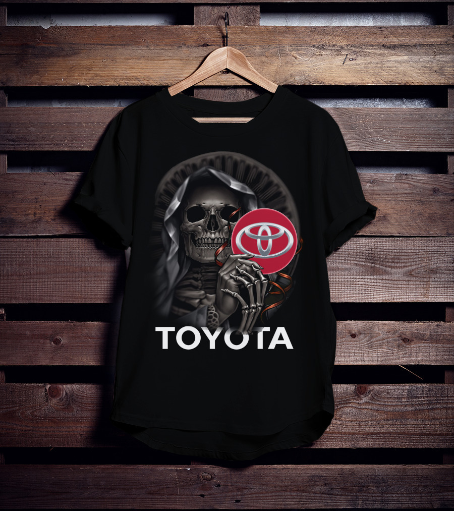 Toyota Grim Reaper Skeleton Holding T-Shirt