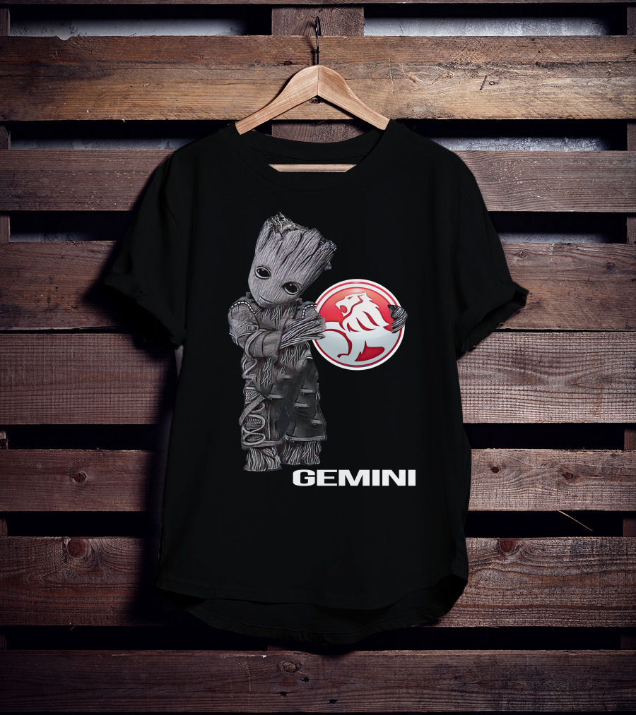 Gemini Holden Groot Character With Lion T-Shirt