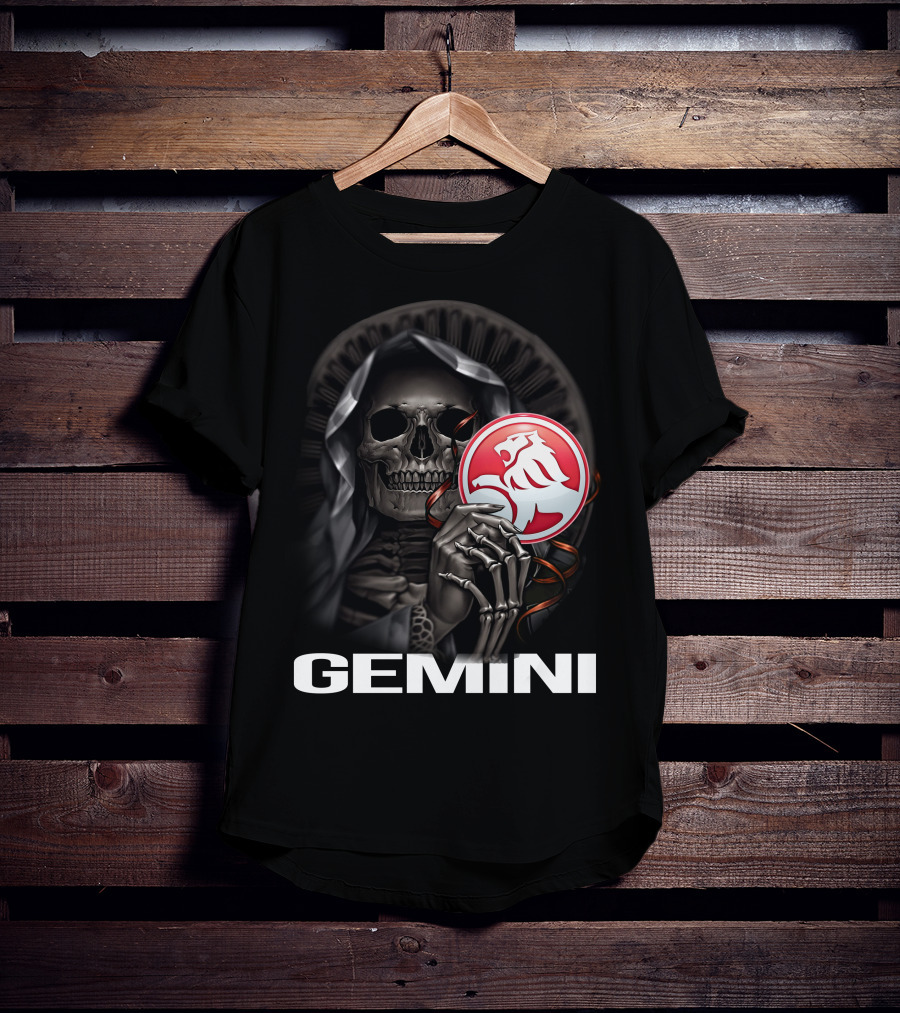 Gemini 18 Grim Reaper Holding Holden T-Shirt