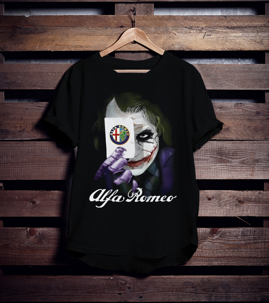 Alfa Romeo Joker Playing Card T-Shirt