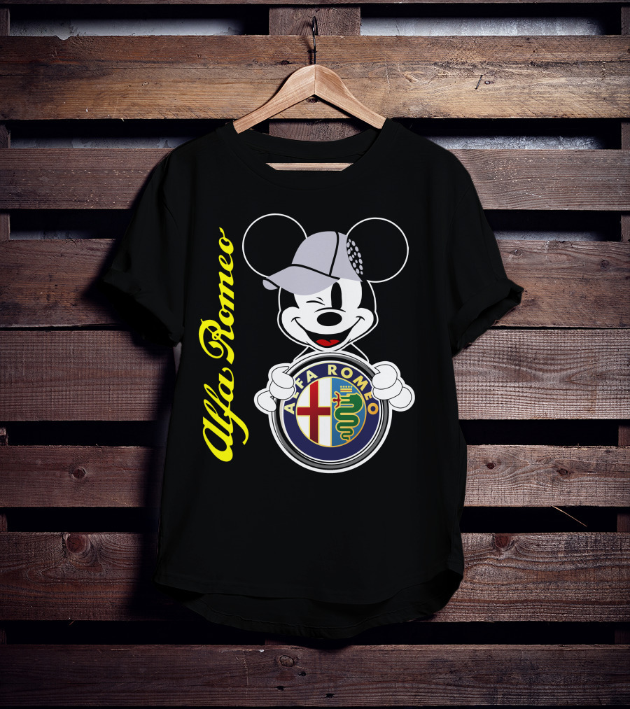 Alfa Romeo Mickey Mouse T-Shirt